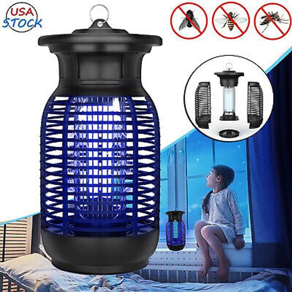 Electric Mosquito Insect Killer LED Light Zapper Fly Bug Trap Pest Control Lamp