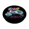 Always Choose Love Rainbow Unicorn Magic PopSockets Adhesive PopGrip
