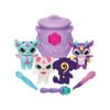 Magic Mixies Mixlings Sparkle Magic Mega 4 Pack, Magic Wand Reveals Magic Power