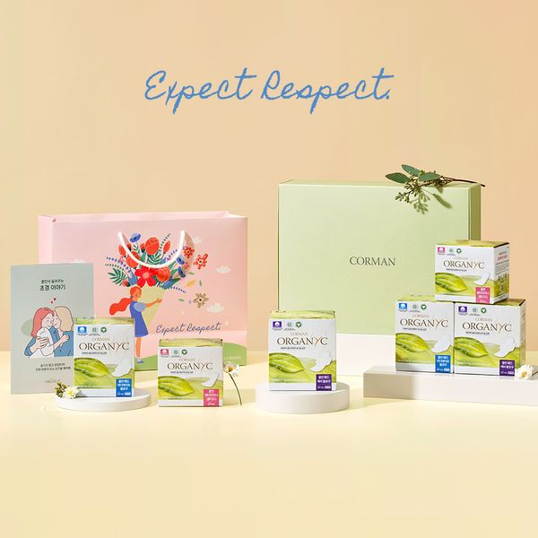 [Coleman Superhard Gift Set] Beginning Respect Gift Box (Menstrual Guide + Congratulations Card + Shopping Bag)