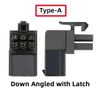 chenyang ATX 6Pin 90 Degree Angled Power Connector Adapter for GPU Graphics Card 2PCS/Set