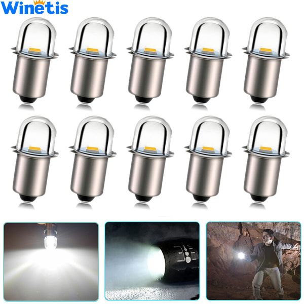 (10) 18 Volt LED Flashlight Replace Xenon Bulb for Porter Cable PC18FL - PCL180L