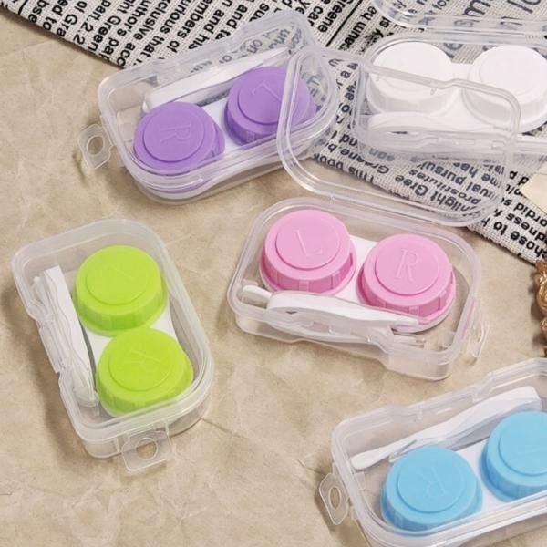 Lens Storage Box Carrying Case Contact Lenses Circle Lenses