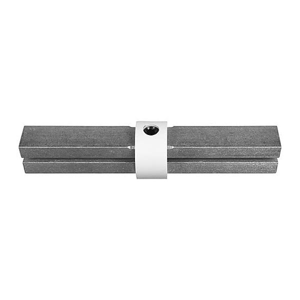 The Light Source Mega-Quick Pipe Splice for 1-1/2" Sch. 80, White Powder Coat