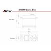 Buddy RC Hitec D645MW 32-Bit, High Torque, Metal Gear Servo（1PCS）
