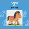 Anchor 1st Cross Stitch Kit, Pony, 10 x 10cm
