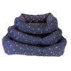 Pet Brands Dream Paws Star Sofa Bed Small - Navy