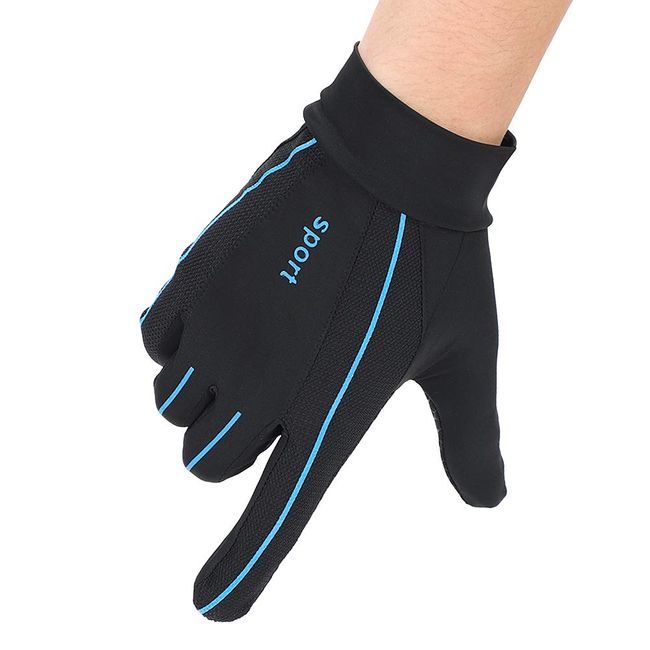 Summer Driving Gloves Men Women Anti-UV Protection Sunscreen Touchscreen Cooling Mesh Breathable Gloves Cycling Riding Full Palm Sport Non-slip Grip Motorcycle Golf Mittens