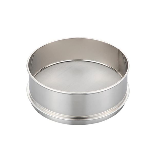 Sanpo Stainless Steel Sifter, 7.9 x 2.4 inches (200 x 60 mm), 0.7 inches (19 mm) / 5-3293-12