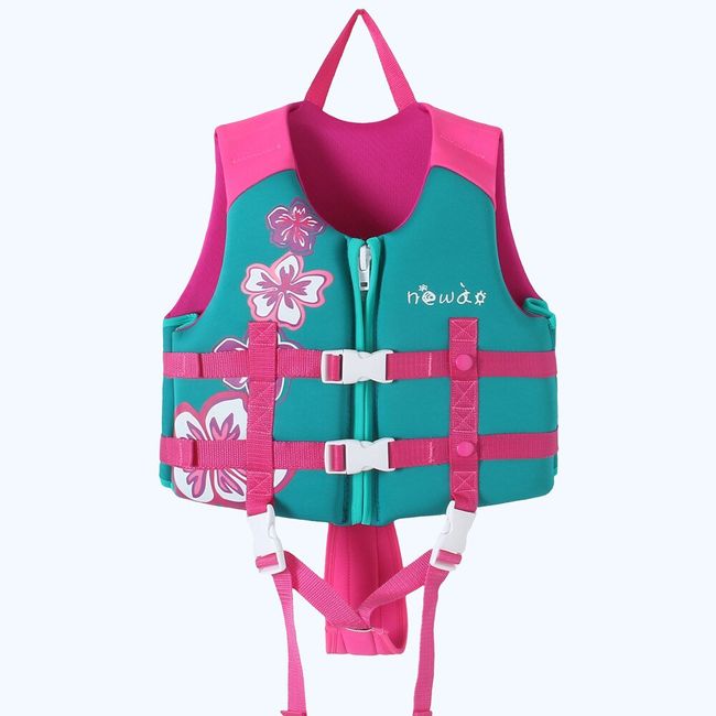 Kids Inflatable Swim Vest Boys Girls Buoyancy for Kayaking Fishing