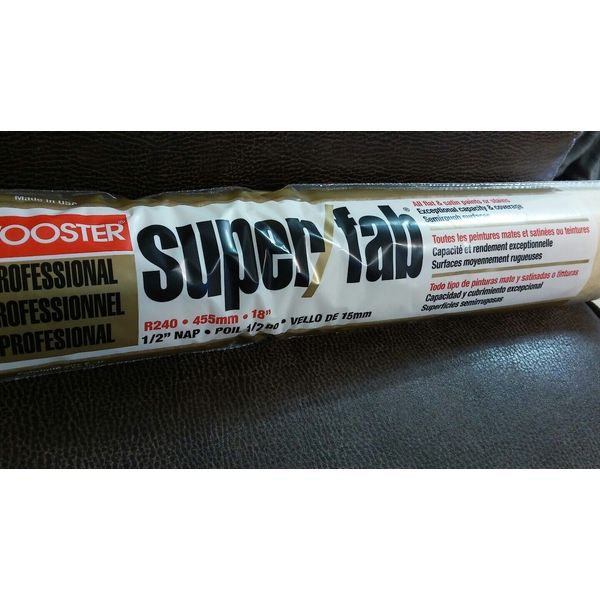 Wooster 18" Super/Fab 1/2" Nap Paint Roller Cover R240-18