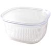 OKA Vegetable Stocker, White, Regular Veggie Maji Series