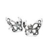 Trollbeads Silver 925 Earring Dancing Butterfly Studs