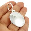 The Mexican Collection Solid 925 Sterling Silver Hammered Circle Pendant