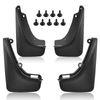 4x Front & Rear Splash Guard Mud Flaps Mudflaps for Jeep Cherokee KL 19-21