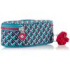 Kipling Duobox Pencil Cases, 20 cm, 1 Litre, Summer Pop Blue