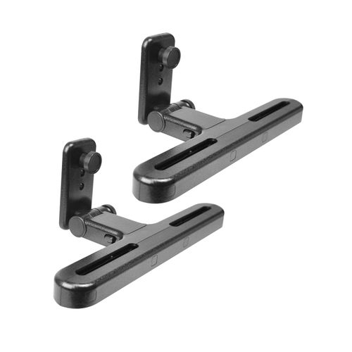 Car Headrest Mount Holders for Dual Screen Portable DVD Player, Twin Car DVD Player Headrest Mounts for WONNIE/Sylvania/NAVISKAUTO Portable DVD Player, 2 Sets Seat Headrest Brackets