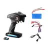 2.4G 3CH RC Transmitter+Receiver+30A ESC+Battery+Charging Cable for WPL RC Car