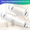 2 Pack Adjustable Air Vent Deflector - 9”to 15.5” Magnetic Floor Vent Covers ...