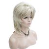 Lydell Short Shaggy Layered Classic Cap Full Synthetic Women's Wigs (15BT613 Blonde Mix)