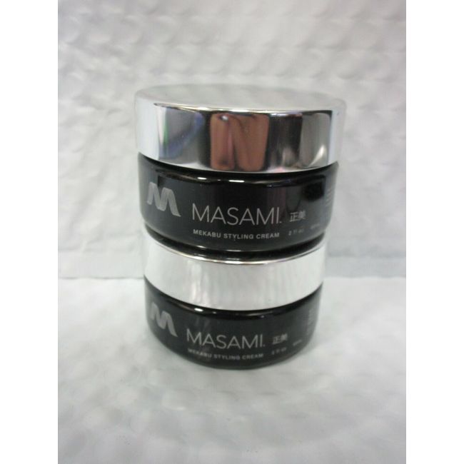 MASAMI MEKABU STYLING CREAM 2 OZ (LOT OF 2)