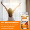 Magnesium Glycinate 400mg - 120 Capsules - Buffered & Chelated - Non-GMO