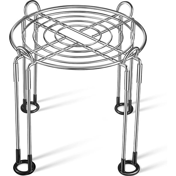 9" Diameter by 8" Tall Gravity Fed Water Filter System Stand, Detachable Stainle