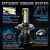 For Freightliner Century Class 7inch Round LED Headlights Hi/Lo Beam Light PAir