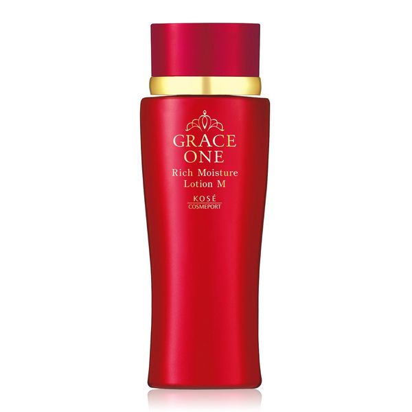 Kose Grace One Rich Moisture Lotion (Moisture), 6.1 fl oz (180 ml)