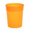 AIOS Flexi Shatterproof Multi-Coloured Stackable PlasticTumblers (Set of 6). Capacity 270ml