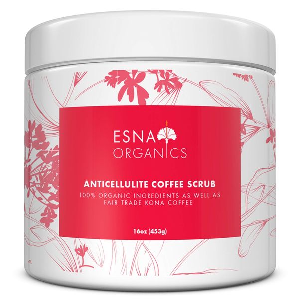 Esna Organics Anti-Cellulite Coffee Scrub - 16oz
