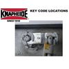 Knapheide 12245858 (Key Code 0009), Replacement Key for Std Service Body Latches