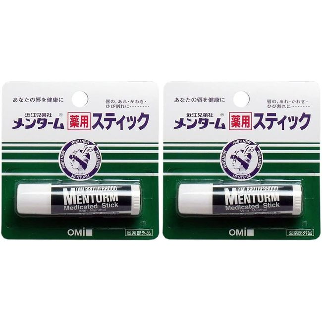 Mentum Medicinal Stick Regular 4g x 2 pieces set