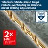 BOSCH TI21A 21-Piece Titanium Drill Bit Set