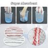 Mop Pads Replacement for Vileda Clean Spin Mop Head Refills, Washable Head Replacement Microfiber for Cleaning Floor