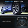 ECCPP 4Pcs Mud Flaps Splash Guards Replacement for 2024-2024 for Hyundai Santa Fe