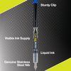 Pilot Varsity Disposable Fountain Pens, 7-Pack Pouch, Assorted Color Inks (90029)
