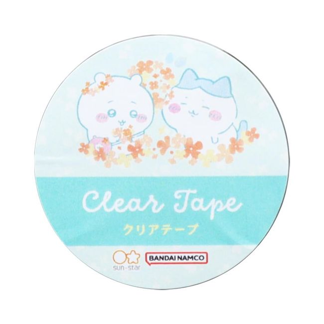 Sunstar Stationery Chiikawa Tape Clear Mint S2274698