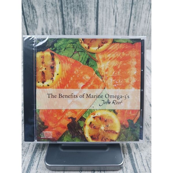 The Benefits Of Marine Omega-3s Jolie Root (Audio CD, 2010) Brand New / Sealed