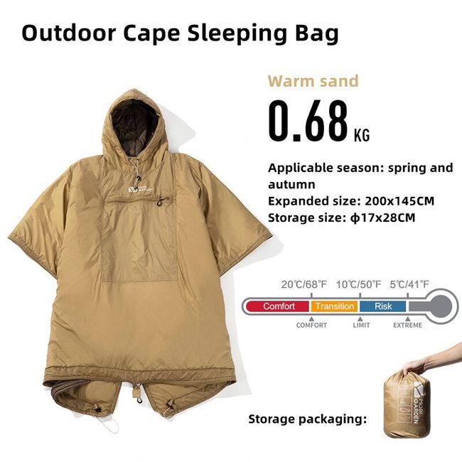 Sleeping Bag Naturehike, Wearable Sleeping Bag