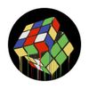 Melting Magic Cube, Puzzle Game PopSockets Swappable PopGrip