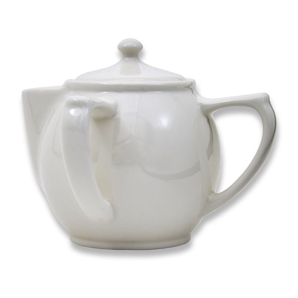 Ability Superstore White Two Handled Teapot