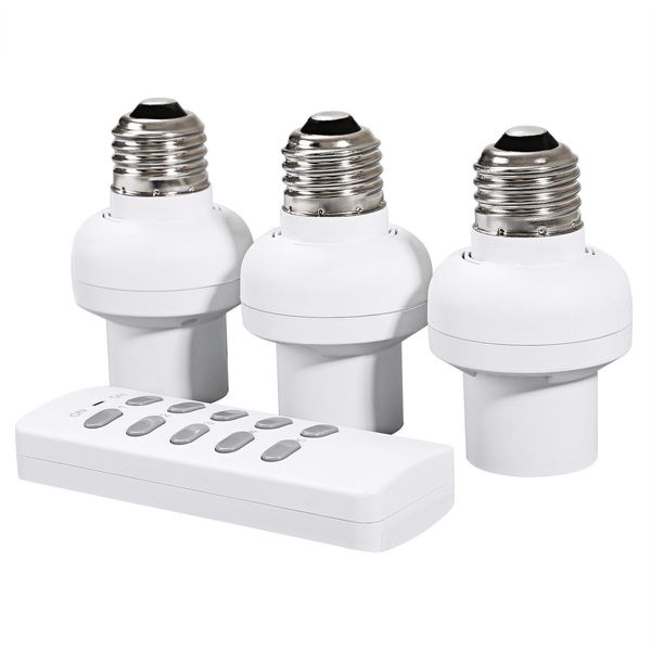 DEWENWILS Remote Control Light Bulb Socket, Wireless Light Socket Switch Kit