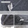 myHomeBody Hair Wrap Towel | Luxury Anti-Frizz Quick Dry Hair Drying Turban | Ultra Soft Absorbent Quick Dry Charcoal with Coconut Shell Buttons - Navy