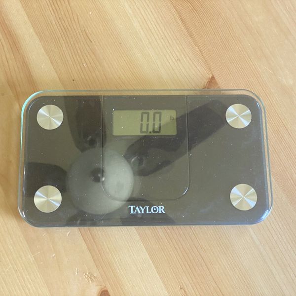 Taylor 7086 Portable Lithium Electronic Digital Glass Scale New Battery TESTED