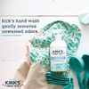 Kirk's Odor-Neutralizing Unscented Clean Hand Soap Castile Liquid Soap Pump Bottle | Moisturizing & Hydrating Kitchen Hand Wash | 12 Fl Oz. Bottle | 4-Pack