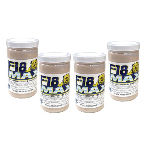 PressureTek F-18 MAX: Wood Sealer Stripper and Concrete Cleaner (4)