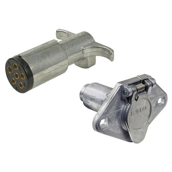 POLLAK 11-609EP Metal 6-Way Socket