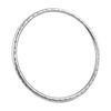 The Mexican Collection Large Hallmarked Sterling 925 Silver Hammered Textured Handmade Circle Bangle