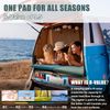 Self Inflating Sleeping Pad with Electric Pump, 3.14" Ultra-Thick Memory Foam Sl